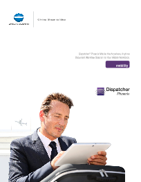 Dispatcher Phoenix, Mobile, Konica-Minolta, Zone-3 Business Solutions