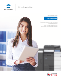 Everyone Print 4, Brochure, Konica-Minolta, Zone-3 Business Solutions