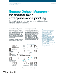 KM, Nuance, Output Manager, Brochure, Konica-Minolta, Zone-3 Business Solutions
