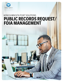 Public Records Request, FOIA, Konica-Minolta, Zone-3 Business Solutions